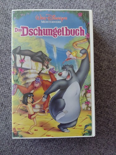 Vhs das dschungelbuch - vhs,