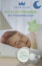 Schlaf Trainer mit Kinderwecker 5 LED Farben Nachtlicht Spieluhr Lichtwechsel 