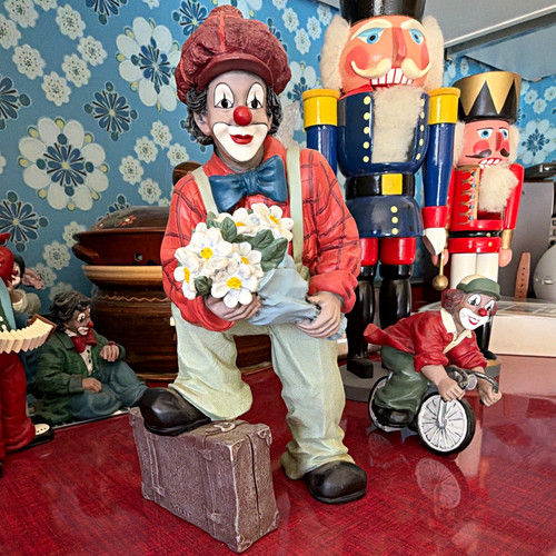 Gilde figur clown - figur,