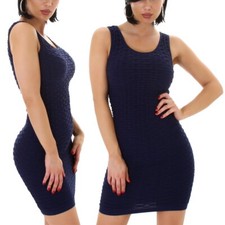 Damen minikleid stretch - damen,