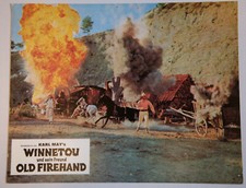 Winnetou und sein Freund Old Firehand / Karl May - Aushangfotos 5 Stück 