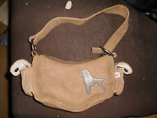 Umhängetasche für Gassigehen Markenware Leder - Rar! Ansehen lohnt!