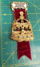 1983 pinback medal pin - medal,