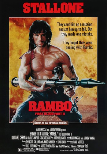 Rambo first blood - blood, (1985)