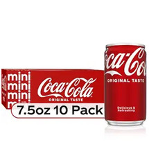 Coke Mini-Can 7.5oz 10 pack