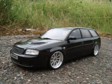 1:18 MTM Audi RS6 Avant mit 19 Zoll VW Omanyt Echt Alu Felgen Tuning Tiefer