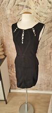 GUESS Kleid Bodyshape Gr.34 36 Schwarz Abendkleid Dress Gr. M Ultra-Stretch Mini