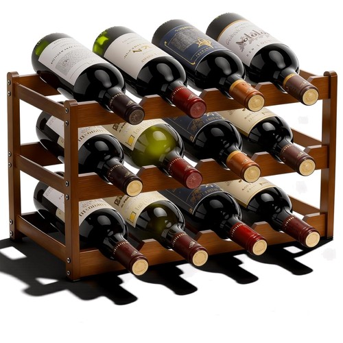 Weinregal bambus flaschen - weinregal,