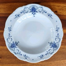 MITTERTEICH BAVARIA PORZELLAN - SUPPENTELLER - "LINDERHOF 2350 - BLAU"