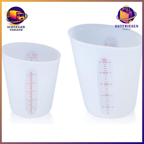 Silikon messbecher 250ml - silikon,