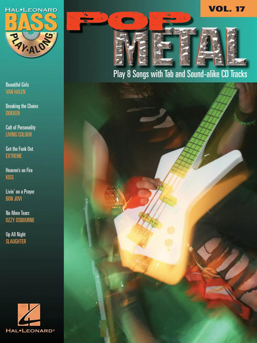 Pop metal bass play along - |, play-along
