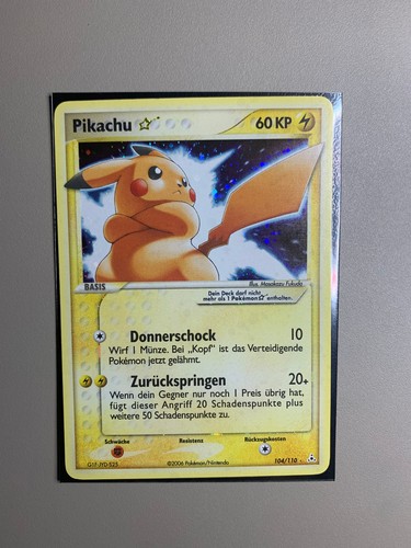 Pokemon pikachu gold - gold, star