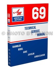 1969 AMC Shop Manuell Amx