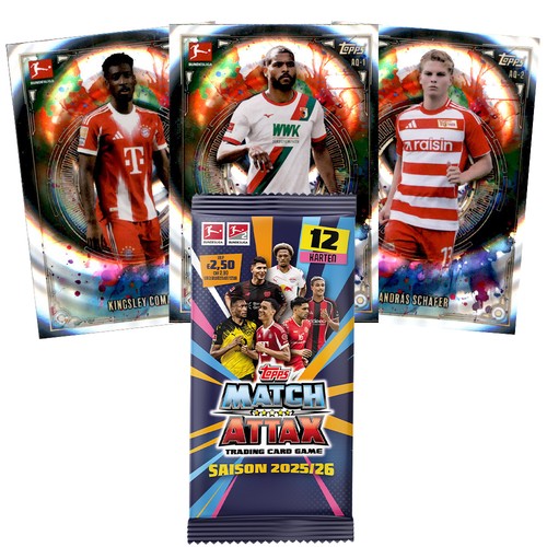 Match attax bundesliga 2025 - match, 2025/26