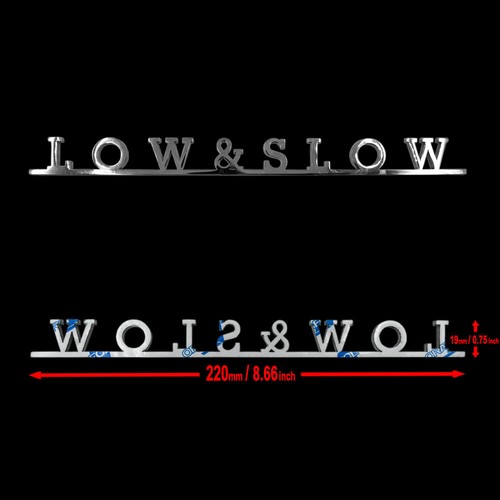 Low slow edelstahl - „low,