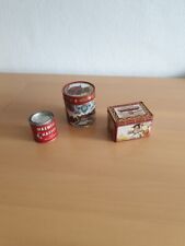 3 leere Kaffeedose Blechdose  MAXWELL KAFFEE Max Weiss E.Otto Schmidt Konvolut 