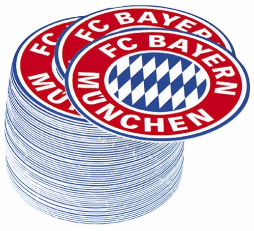 Bayern münchen bierdeckel - bayern,