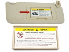 Beige sonnenblende - beige,