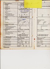 GLAS GOGGOMOBIL T 600 1958 Kfz-Brief Oldtimer  auch Kombi