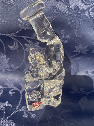 Orrefors glas skulptur koch - orrefors, glas-skulptur