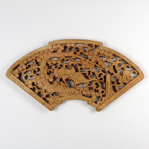 Wandbild holz kraniche - holz, unter