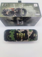 JBL Flip 6 Bluetooth Box Camouflage Squad, USB C, Red Dot Design