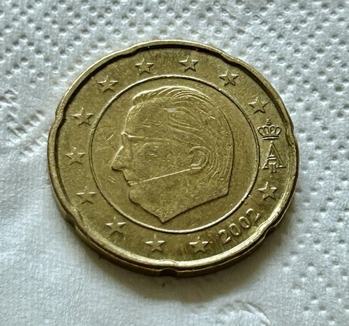 Cent münze belgien - 20,