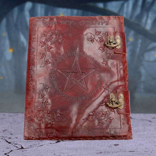 Large leather book - book, of