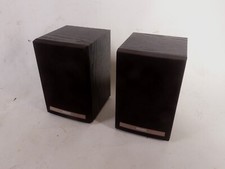 Philips MCM305 Spaeker System Holz Regal Lautsprecher Boxen Schwarz 4Ohm 30 W