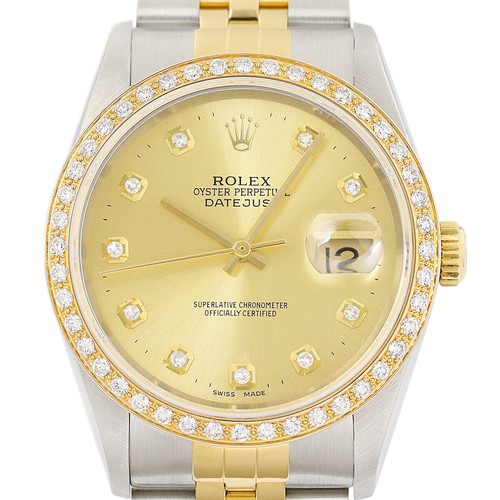 Rolex datejust 18k gelbgold - 18k,