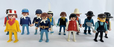 Playmobil Figuren von 1974 / 12 Stück / Konvolut aus diversen Themen / Klicky