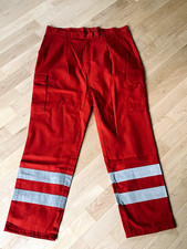 Rettungsdienst Hose Sanitäter Einsatzhose Rot Reflexstreifen