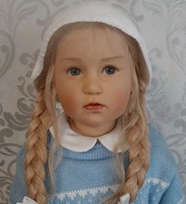 Künstlerpuppe " Karoline " Sissel Skille., Inkl. Zertifikat