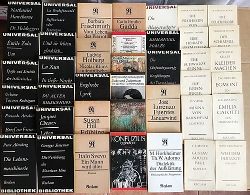 Reclam hefte buchpaket - 58,