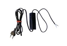 Relco Schnurdimmer braun mit Zuleitung, 60 - 160 W, stufenlos, Kabel Dreh Dimmer