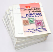 Thomas Schantl Plattenfehler Katalog - Auswahl aus 23 Katalogen