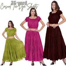 Langer Maxirock Damen 25 Yard