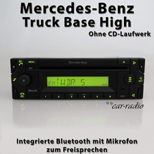 Original Mercedes Truck Base High 24V LKW Radio mit Bluetooth und Mikrofon o.CD