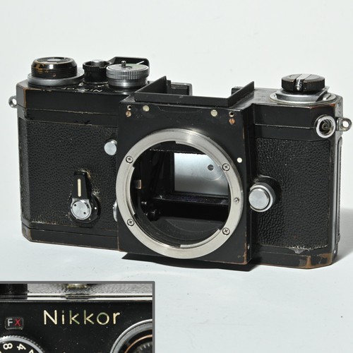 Nikon schwarz mit seltener - f,