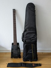 Hohner B2V Pro 5 String Headless Bass + Warwick Tasche + Gurt