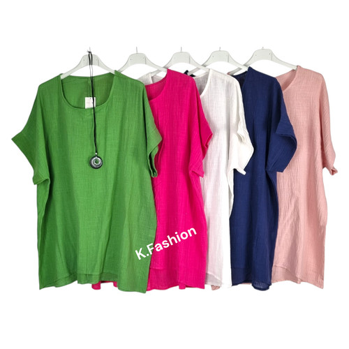 Neu damen 100 baumwolle top - baumwolle,