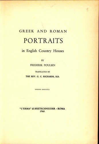 Greek and roman portraits - and,