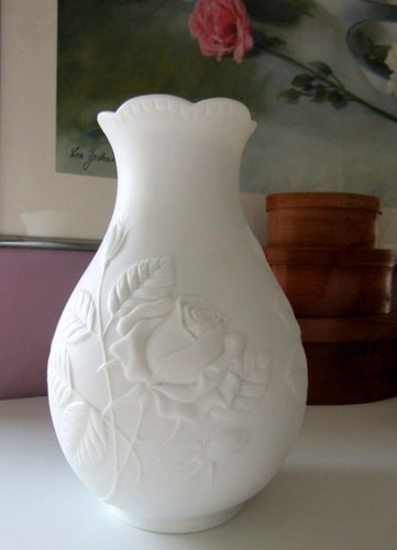 Biskuitporzellan vase höhe - biskuitporzellan, vase.