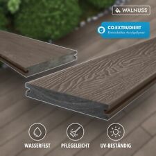 WPC Massiv Terrassendielen Premium Schutz UV-beständig Kratzfestigkeit, Muster