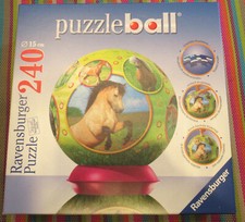 3D Puzzleball Kunterbunte Pferdewelt 240 Teile Ravensburger