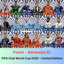Panini Adrenalyn XL Club World Cup 2025  - 18 Limited Edition Karten - Komplett