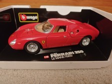 BBurago Modellauto 1:18, Ferrari 250 Le Mans, (1965), rot, Nr. 3033 Burago
