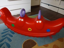 Kinderwippe BIG Sammy, Schaukelwippe rot, sehr guter Zustand 