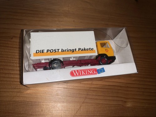 Wiking lkw ptt koffer mercedes - wiking,