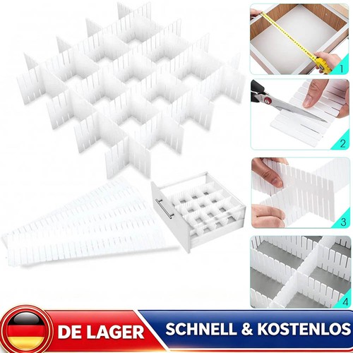 24er packung schubladenteiler - 24er-packung,